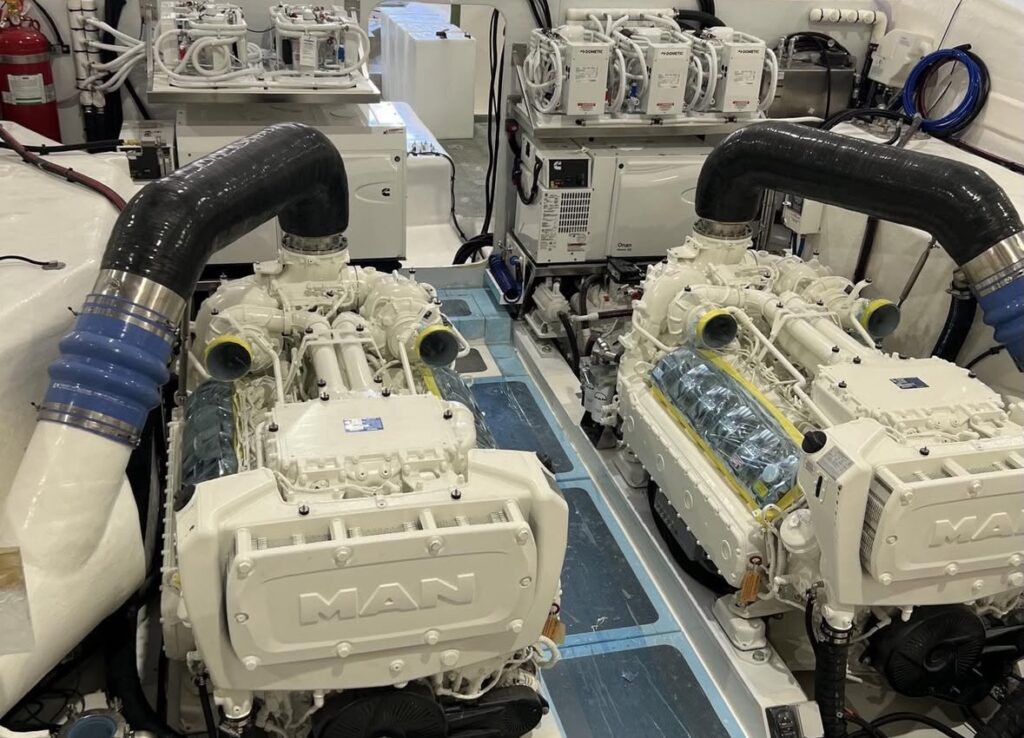 Altamar marine engine install