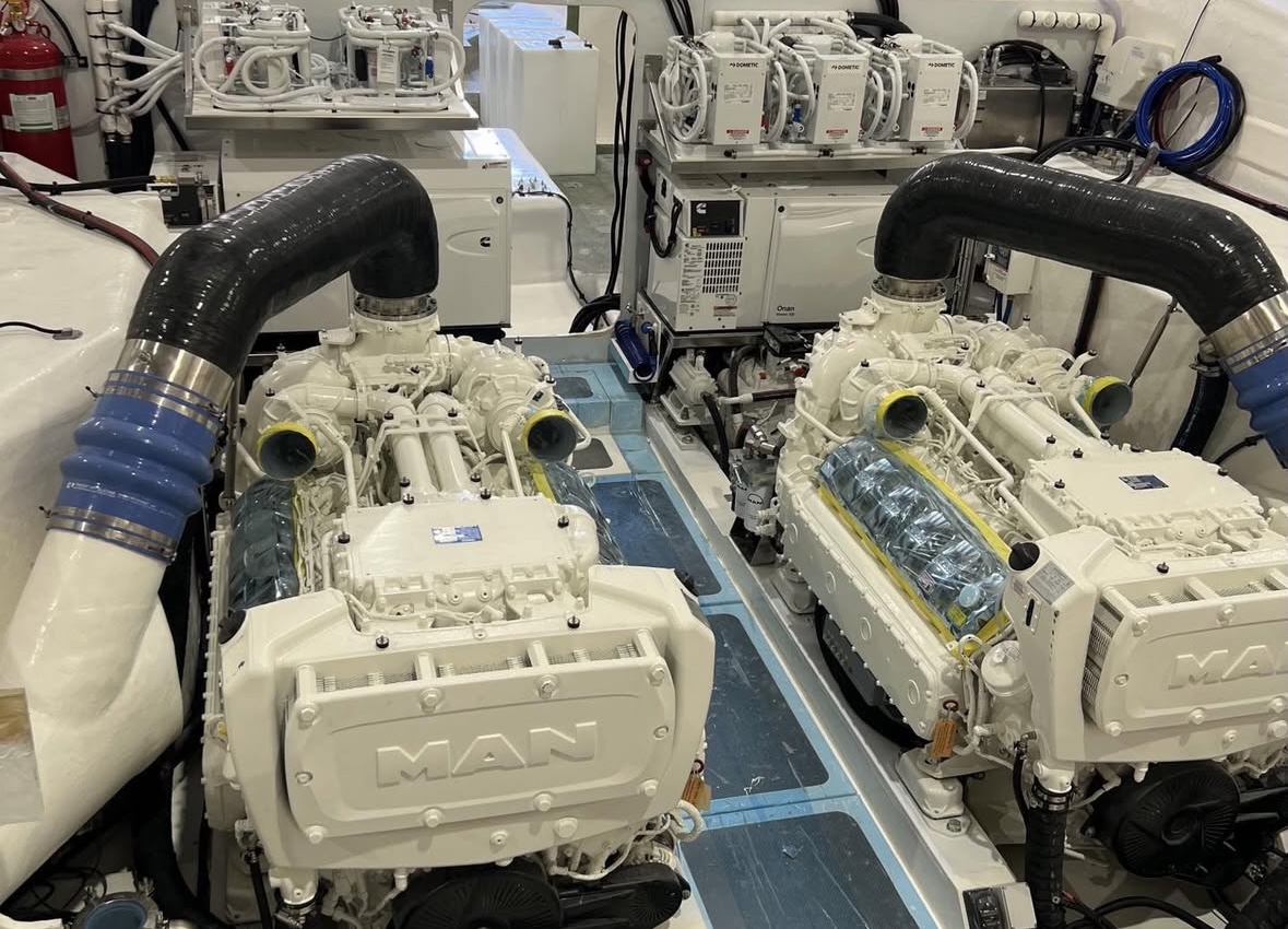 Altamar marine engine install